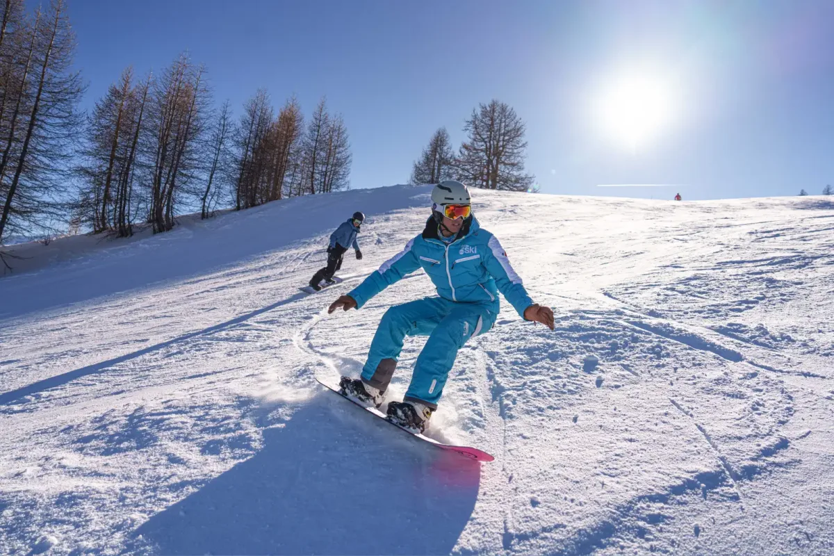 Cours particulier de snowboard avec l'ESi